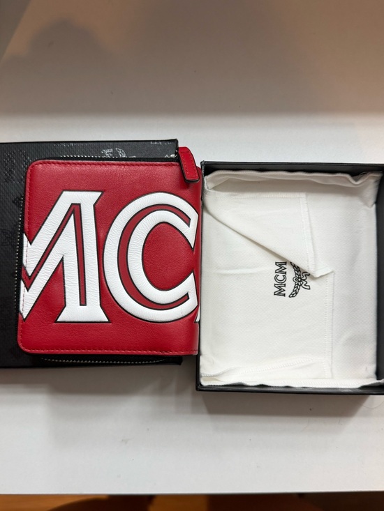 MCM Handbags - MCM red wallet